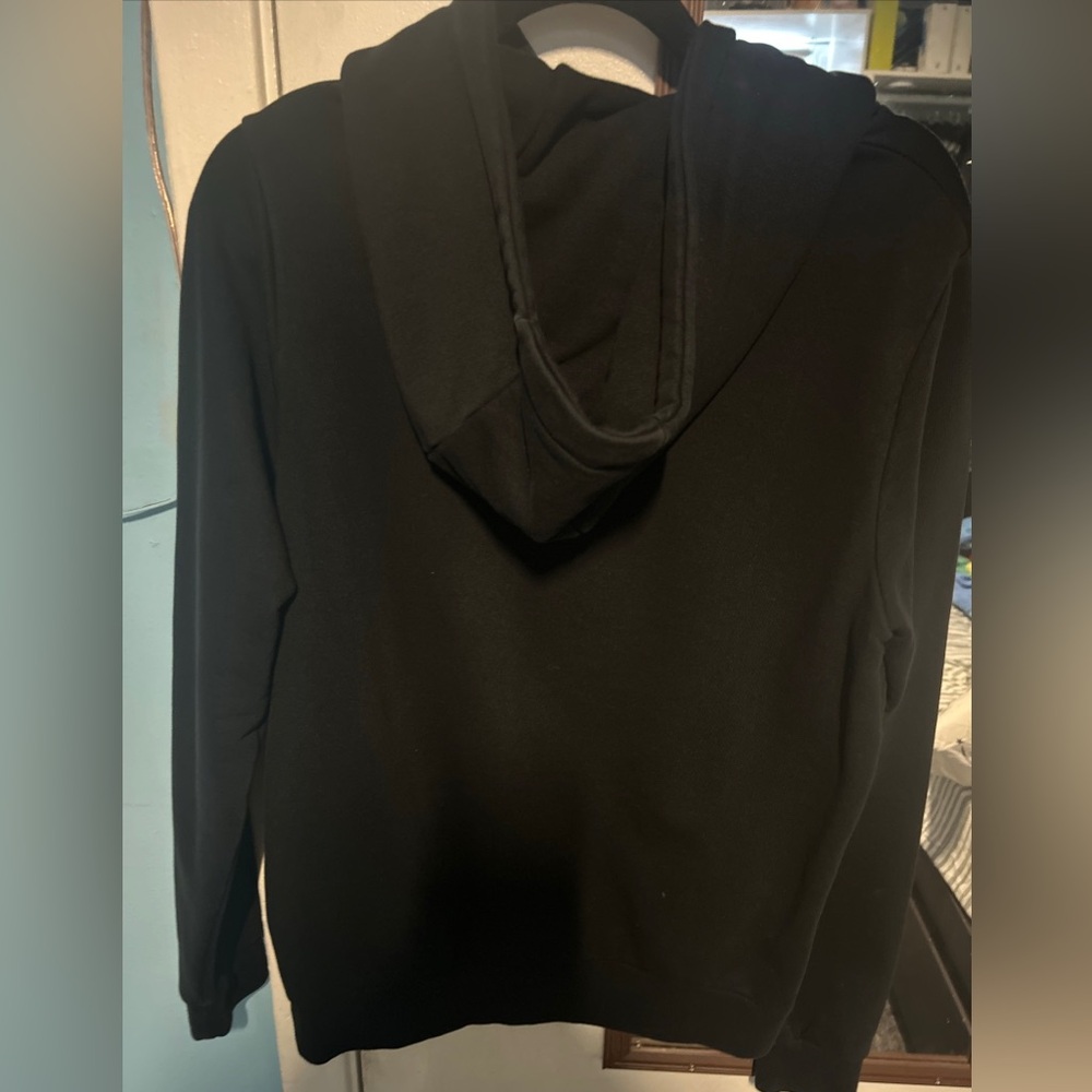 Mens Black Authentic Kawar Hoodie Black (Size Small)
